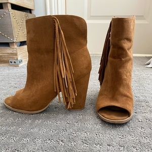 Dolce Vita Fringe Booties